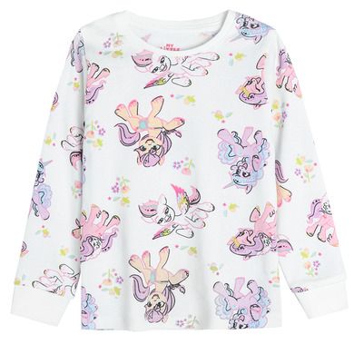 Cool Club, Pijama pentru fete, ecru, imprimeu My Little Pony