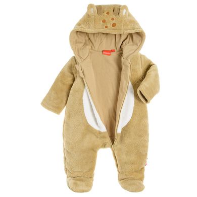 Cool Club, Pijama tip salopeta calduroasa pentru copii, galben, Fisher-Price