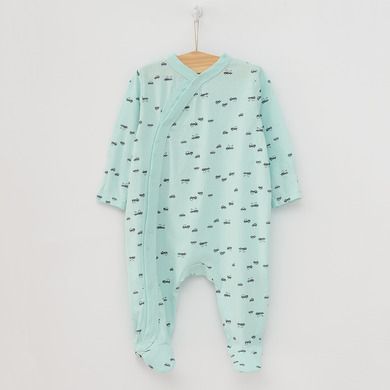 Cool Club, Pijama tip salopeta pentru baieti, mix de culori, imprimeu masinute, set 2 buc.