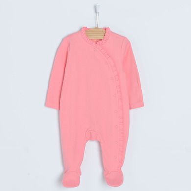 Cool Club, Pijama tip salopeta pentru fete, galben, roz, set, 2 buc.