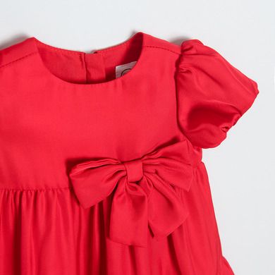 Cool Club, Rochie cu maneca scurta pentru fete, rosu