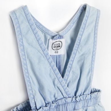 Cool Club, Sarafan pentru fete, denim, cu nasturi