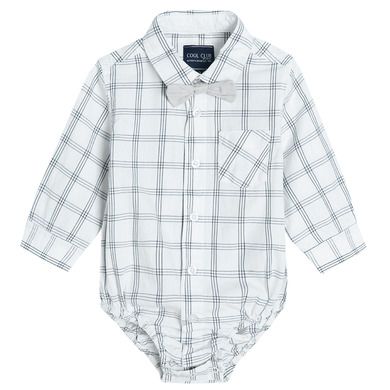 Cool Club, Set pentru baieti, Body cu maneca lunga, Papion, Pantaloni, mix de culori