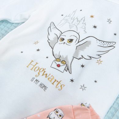 Cool Club, Set pentru fete, body cu maneca lunga si pantaloni trening, mix de culori, imprimeu Harry Potter