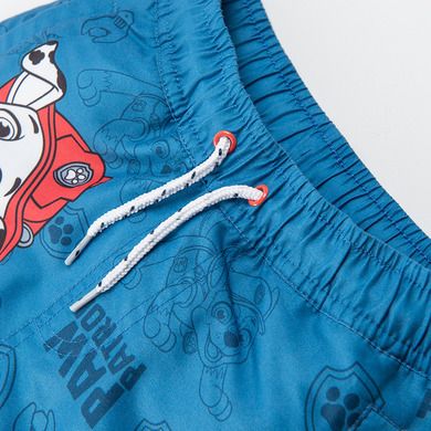 Cool Club, Sorturi de baie pentru baieti, albastru, imprimeu Marshall, Paw Patrol