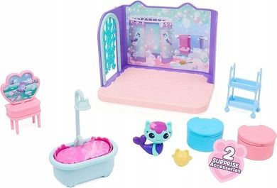 Gabby's Dollhouse, Gabby, Baie, set de joaca cu figurina si accesorii