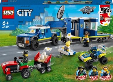 LEGO City, Masina Centru de comanda mobil al politiei, 60315