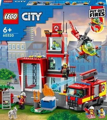 LEGO City, Remiza de pompieri, 60320