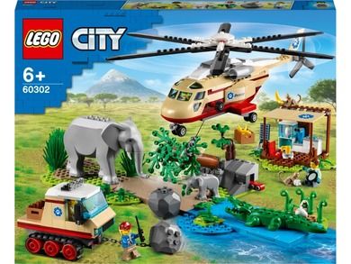 LEGO City Stunt, Operatiune de salvare a animalelor salbatice, 60302