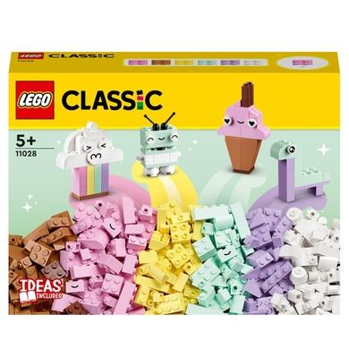 LEGO Classic, Distractie creativa in culori pastelate, 11028