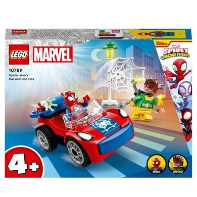 LEGO Marvel, Masina Omului Paianjen si Doc Ock, 10789