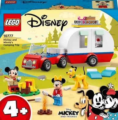 LEGO Mickey and Friends, Camping cu Mickey Mouse si Minnie Mouse, 10777