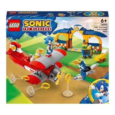 LEGO Sonic the Hedgehog, Atelierul lui Tails si avion Tornado, 76991