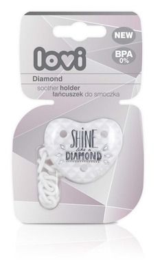 LOVI, Lant suzeta Diamond, 0 m+