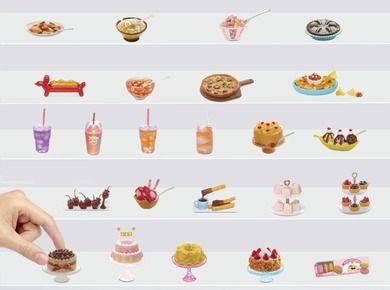 MGA's Miniverse Food, Cafe, set surpriza, 1 buc.