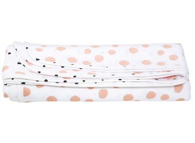 Motherhood, Paturica de muselina 100-120 cm cu doua straturi, Pink Splashes