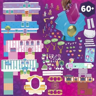 My Little Pony, Epic Mini Crystal Brighthouse, set de joaca cu figurine si accesorii