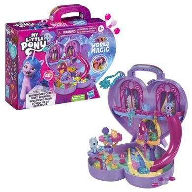 My Little Pony, Mini World Magic, Bridlewood Forest, set cu figurine si accesorii