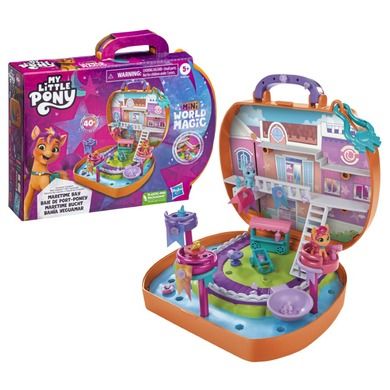 My Little Pony, Mini World Magic, Maretime Bay, set cu figurine si accesorii