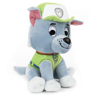 Paw Patrol, Rocky, jucarie de plus, 15 cm