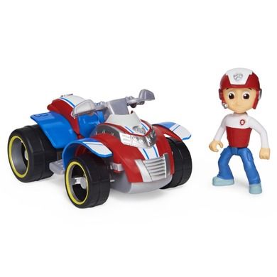 Paw Patrol, Ryder, vehicul cu figurina