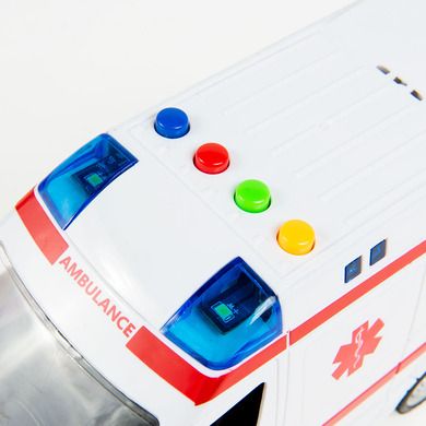 Smiki, Ambulanta, vehicul cu lumini si sunete, 1:16