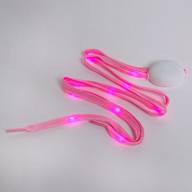 Smiki, Glow, sireturi LED stralucitoare, roz