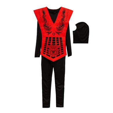 Smiki, Ninja, salopeta si vesta, costum pentru copii