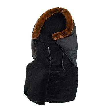 Smiki, sac de dormit pentru carucior, negru-maro