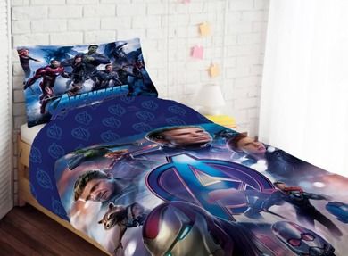 The Avengers, set lenjerie de pat single, 140-200 cm