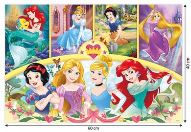 Trefl, Printese Disney, Maxi, Magia amintirilor, puzzle, 24 piese