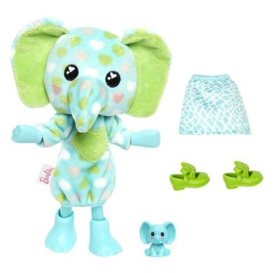 Barbie, Cutie Reveal, Chelsea Elefant, papusa de serie Jungla
