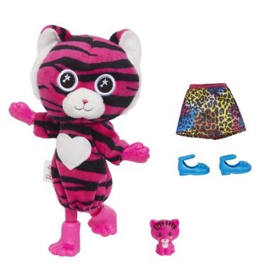 Barbie, Cutie Reveal, Chelsea Tigru, papusa de serie Jungla