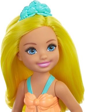 Barbie, Sirena Chelsea, mini papusa #3