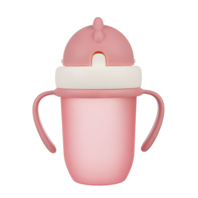 Canpol babies, canita cu pai, roz, 210 ml