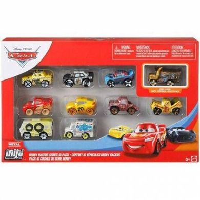 Cars, Mini Racers, set de masini, 10 buc.