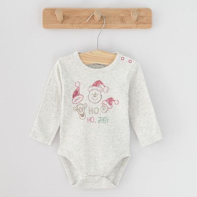 Cool Club, Body cu maneca lunga pentru baieti, mix, imprimeu Winnie the Pooh, set 3 buc.