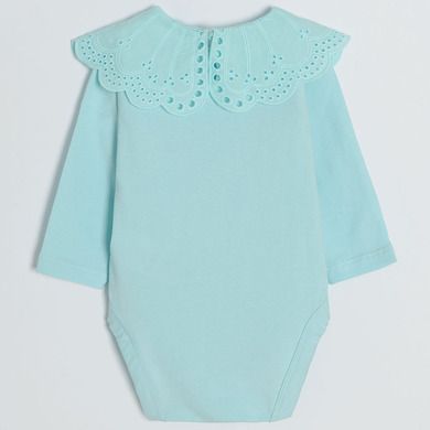 Cool Club, Body cu maneca lunga pentru fete, menta verde