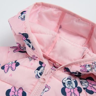 Cool Club, Geaca cu gluga pentru fete, 3in1, mix de culori, imprimeu Minnie Mouse