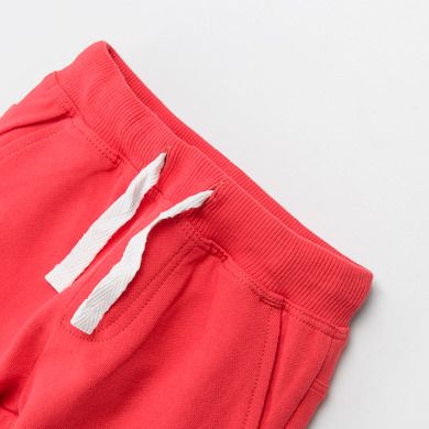 Cool Club, Pantaloni trening pentru baieti, rosu, imprimeu Mickey Mouse