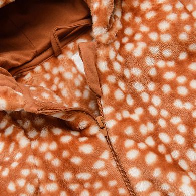 Cool Club, Pijama tip salopeta pentru fete, maro