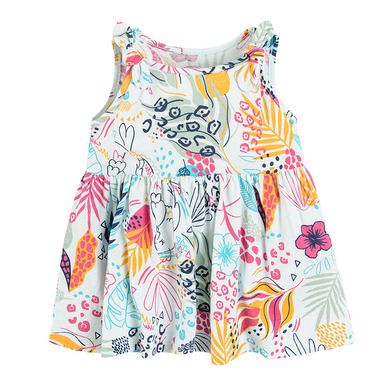 Cool Club, Rochie cu bretele pentru fete, mix de culori, set 2 buc.
