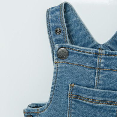 Cool Club, Salopeta de blugi pentru baieti, denim, cu buzunare