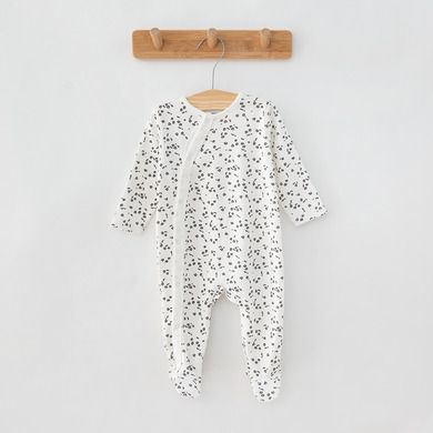 Cool Club, Salopeta din bumbac organic pentru fetite, mix de culori, imprimeu leopard, set 2 buc.