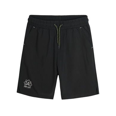 Cool Club, Set pentru baieti, colanti sport, pantaloni scurti, negru, imprimeu Ready