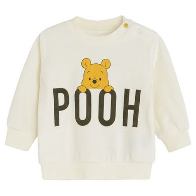 Cool Club, Trening pentru baieti, ecru-granit, imprimeu Winnie the Pooh