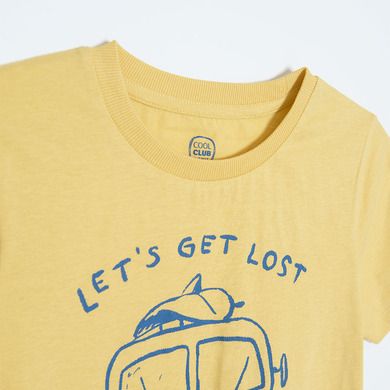 Cool Club, Tricou pentru baieti, galben