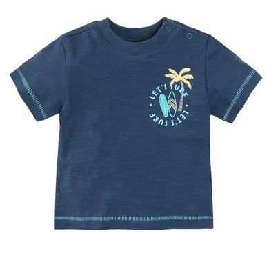 Cool Club, Tricou pentru baieti, mix de culori, imprimeu de vacanta, set 3 buc.