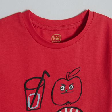 Cool Club, Tricou pentru baieti, rosu