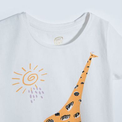 Cool Club, Tricou pentru fete, alb